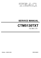 Teac CT-M5130-TXT-Service-Manual